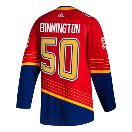 Pánské Hokejový Dres St. Louis Blues Dresy Jordan Binnington 50 2020-21 Reverse Retro Authentic